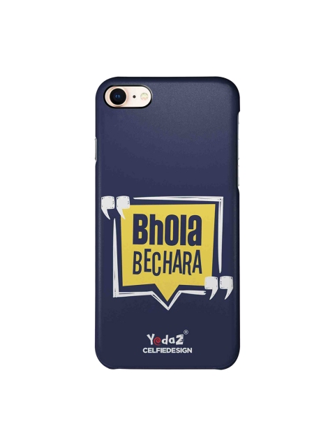 

CelfieDesign Navy Blue Bhola Bechara Apple iPhone 8 Back Cover Yedaz, Multi