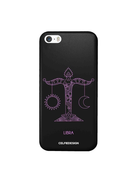 

CelfieDesign Black Libra Apple iPhone SE Back Cover