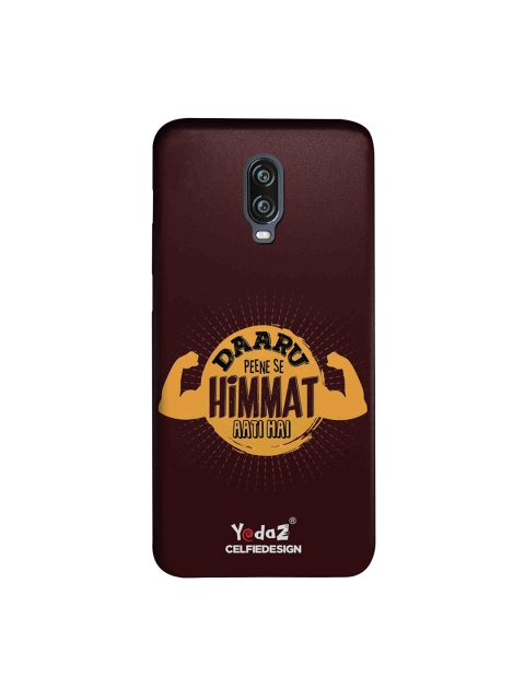 

CelfieDesign Brown Daaru Peene Se OnePlus 6T Sustainable Back Case