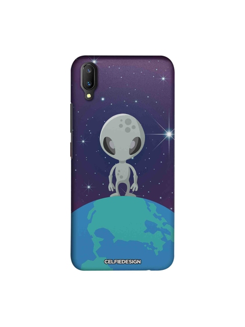 

CelfieDesign Multicolored Alien Vivo V11 Pro Back Cover Signature, Multi