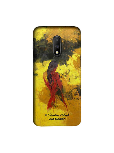 

CelfieDesign Multicolored Lady in Red OnePlus 7 Back Cover Rouble Nagi, Multi