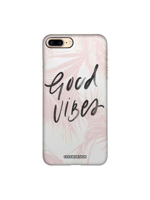 

CelfieDesign Good Vibes Apple iPhone 8 Plus Back Cover, Pink