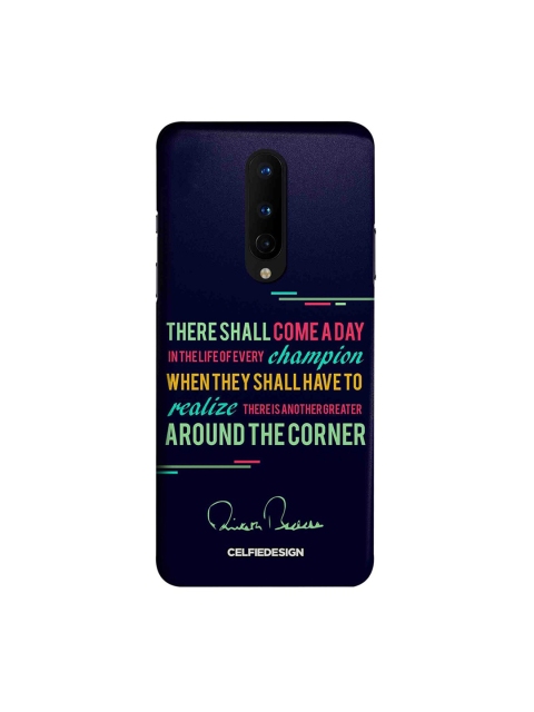 CelfieDesign Multicoloured Champion AB Quotes OnePlus 8 Back Cover, Multi