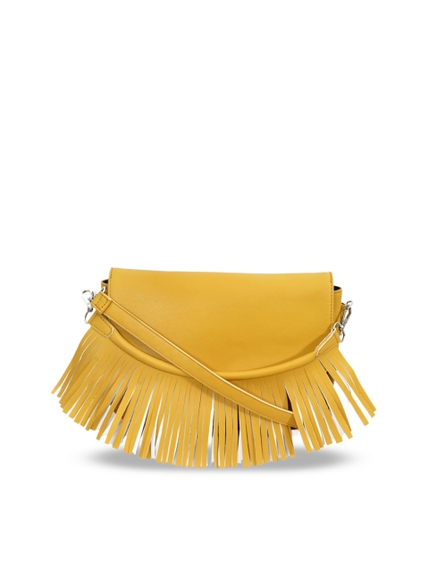 

Diwaah Yellow Solid Sling Bag
