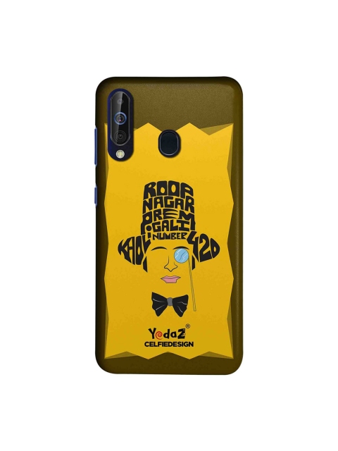

CelfieDesign Yellow Kholi Number 420 Samsung Galaxy M40 Back Case