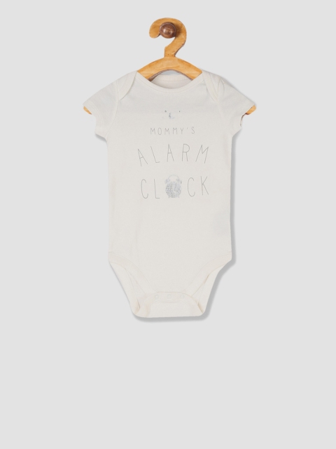 

GAP Girls White Printed Bodysuit
