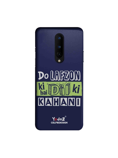 

CelfieDesign Do Lafzon Ki Kahani OnePlus 8 Back Cover, Blue