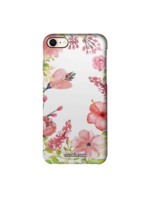 

CelfieDesign White Aquarelle Gardens Apple iPhone 8 Back Cover Base 501