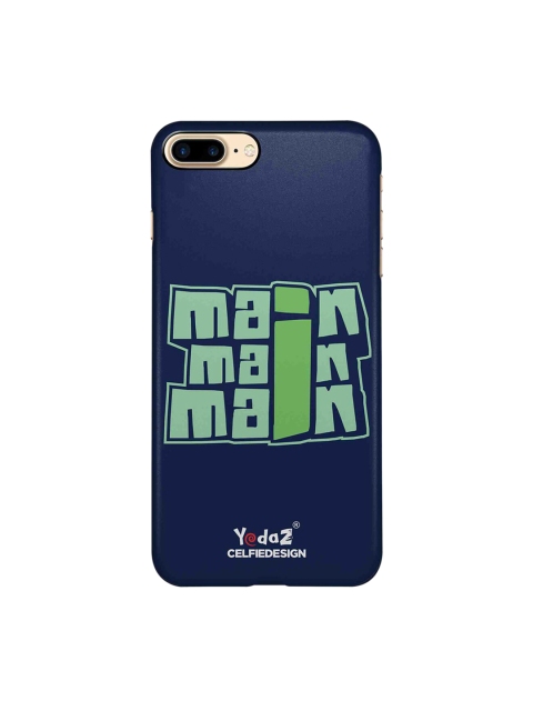 

CelfieDesign Navy Blue & Green Main Printed iPhone 8 Plus Back Case