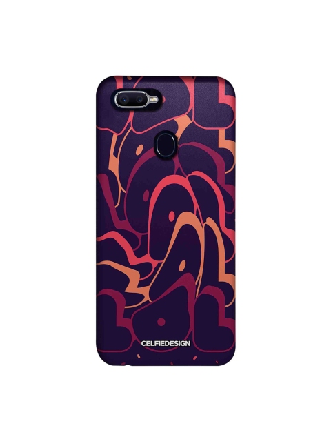 

CelfieDesign Navy-Blue & Pink LOL Printed Oppo F9 Pro Back Case
