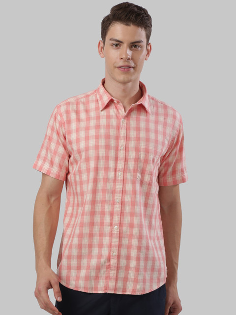 

Next Look Men Red Regular Fit Checked Casual Shirt