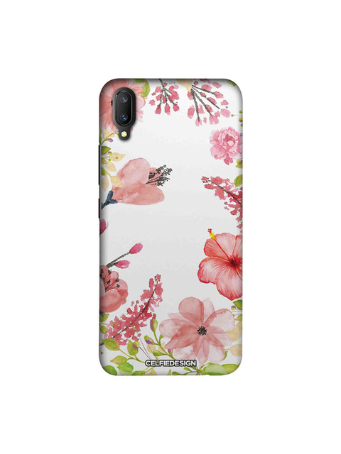 

CelfieDesign Pink Aquarelle Gardens Vivo V11 Pro Back Cover Base 501