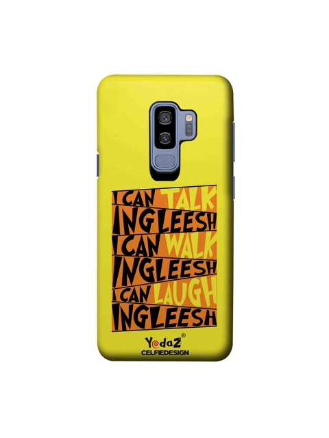 

CelfieDesign Yellow I Can Talk Ingleesh I Can Samsung Galaxy S9 Plus Back Cover