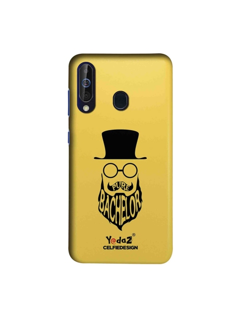 

CelfieDesign Yellow & Black Pure Bachelor Samsung Galaxy M40 Sustainable Back Cover