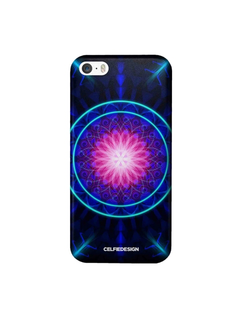 

CelfieDesign Multicolored Trip Zone Apple iPhone SE Back Cover Mandala, Multi