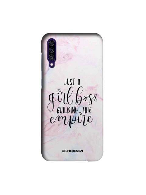 

CelfieDesign Boss Lady Samsung Galaxy A30s Back Cover Macmerise Illustrations, White