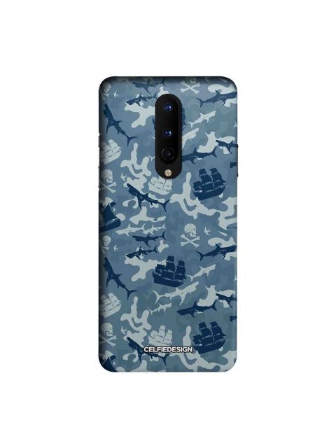 

CelfieDesign Blue Pirates Pattern OnePlus 8 Back Cover
