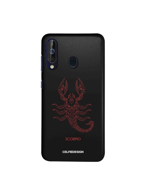 

CelfieDesign Unisex Black Scorpio Zodiac Samsung Galaxy A60 Back Cover