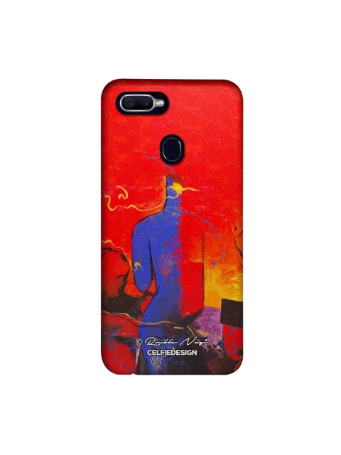 

CelfieDesign Red & Blue Rouble Nagi Printed Oppo F9 Pro Back Cover