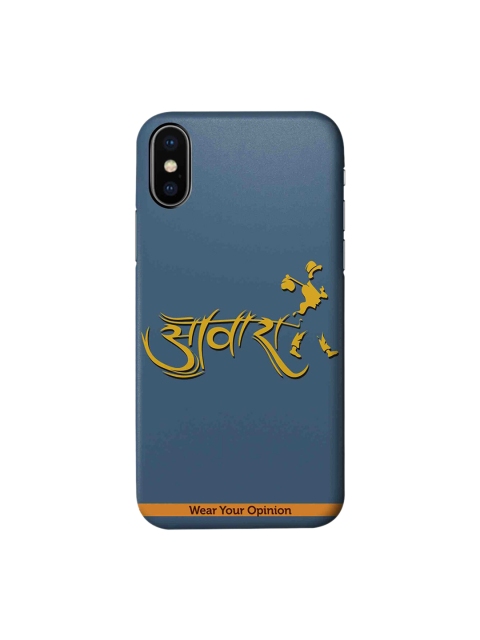 

CelfieDesign Multicolored Awaara Apple iPhone XS Back Cover Wear Your Opinion, Multi
