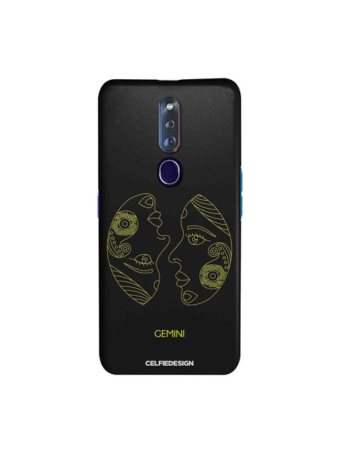 

CelfieDesign Black Gemini Oppo F11 Pro Back Cover