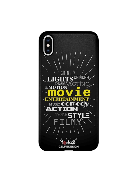 

CelfieDesign Black Yedaz Movie Entertainment Comedy Apple iPhone XS Max Back Cover