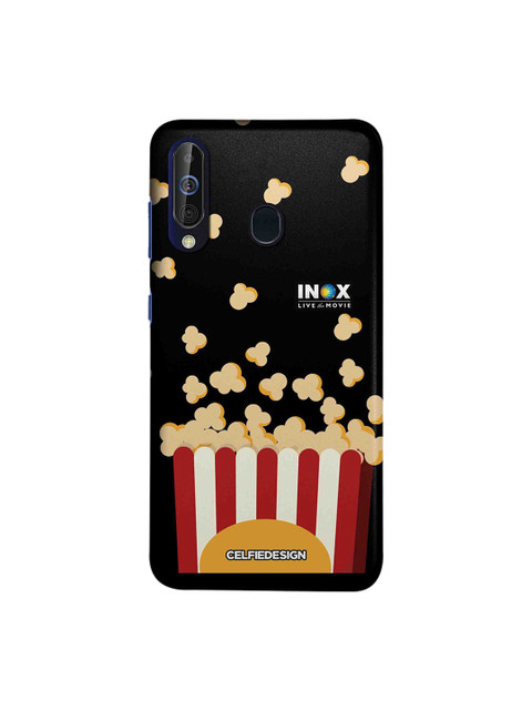 

CelfieDesign Black & Red INOX Popcorn Samsung Galaxy A60 Back Cover