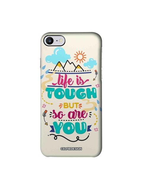 

CelfieDesign Unisex Off-White Life Is Tough Base 501 Apple iPhone 7 Back Cover
