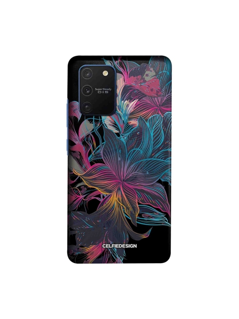 

CelfieDesign Multicoloured Neon Flowers Samsung Galaxy S10 Lite Back Cover, Multi