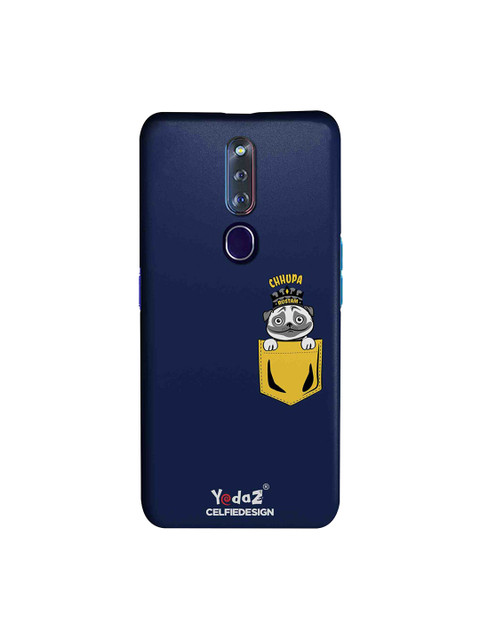 

CelfieDesign Chhupa Rustom Oppo F11 Pro Back Cover Yedaz, Navy blue