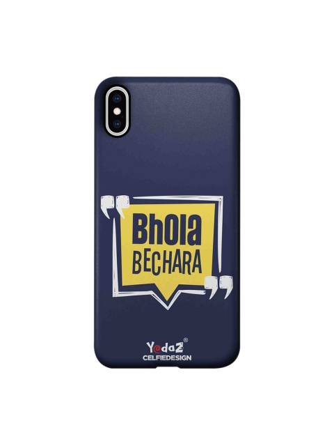 

CelfieDesign Blue & Yellow Bhola Bechara Apple iPhone XS Max Cover