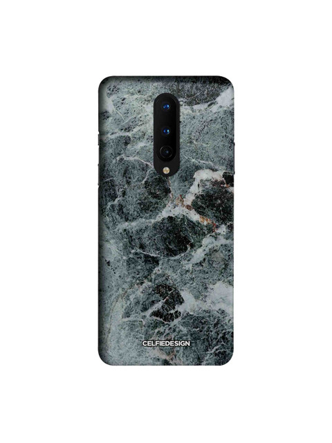 

CelfieDesign Black & Green Signature Marqina OnePlus 8 Back Cover
