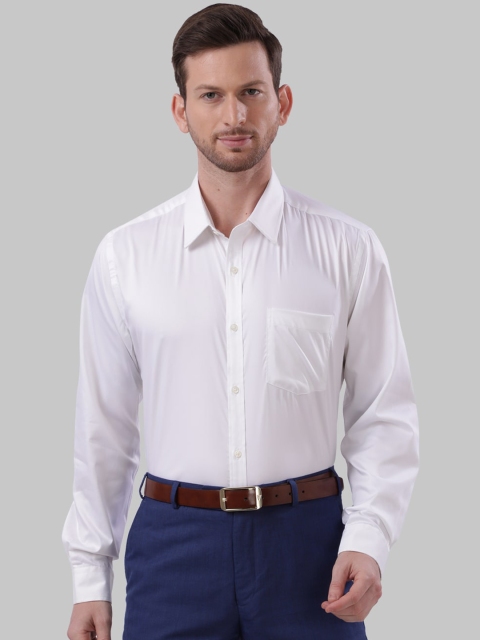 

Next Look Men White Regular Fit Solid Formal Shirt