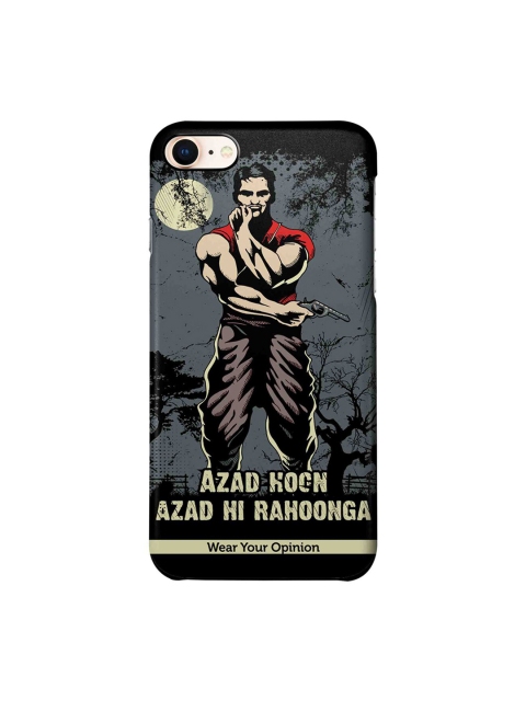 

CelfieDesign Grey & Black Azad Hoon Azad Hi Rahoonga Printed Sustainable iPhone 8 Back Case