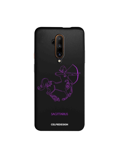 

CelfieDesign Black & Purple Sagittarius Printed OnePlus 7T Pro Back Case