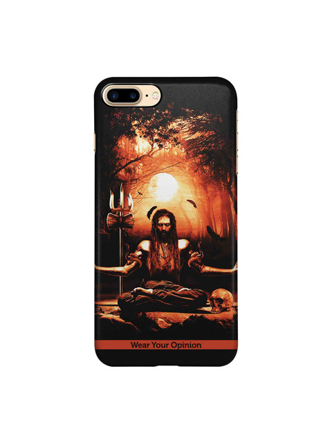 

CelfieDesign Black & Red Meditation Aghori Printed iPhone 8 Plus Back Case