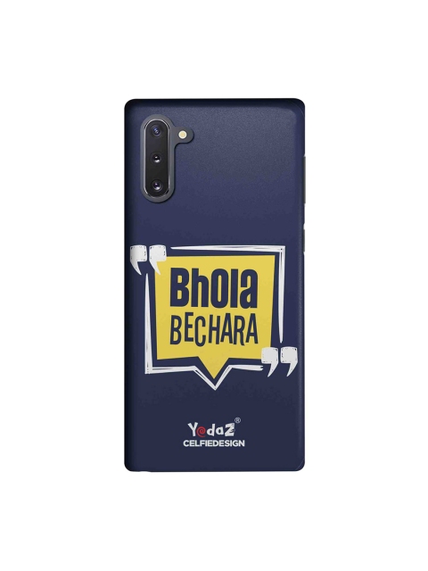 

CelfieDesign Navy Blue & Yellow Bhola Bechara Samsung Galaxy Note10 Back Cover