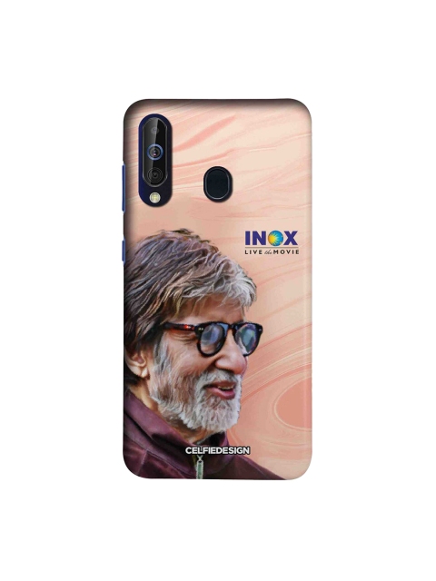 

CelfieDesign Peach-Colour & Beige Inox Grand Odyssey Samsung Galaxy M40 Sustainable Back Cover
