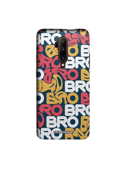 

CelfieDesign White & Yellow Bro OnePlus 7T Pro Back Cover