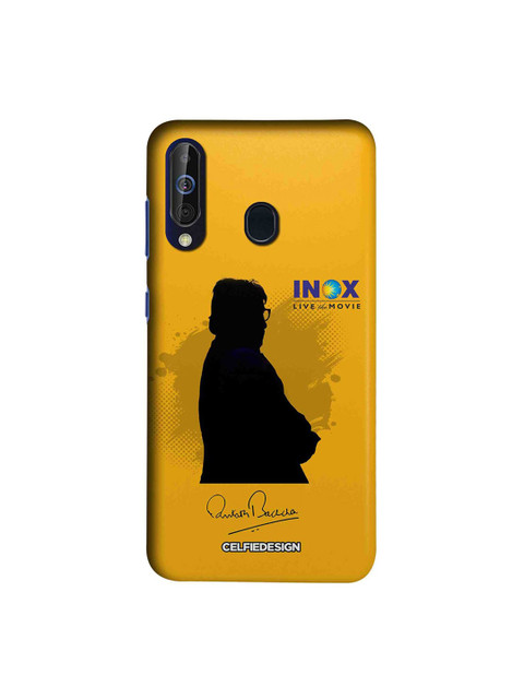 

CelfieDesign Yellow & Black InoxBB Samsung Galaxy M40 Sustainable Back Cover
