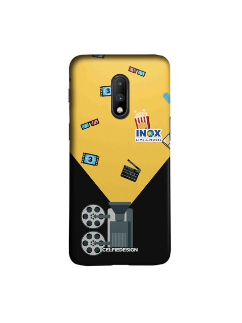 

CelfieDesign Inox Cinema OnePlus 7 Back Cover, Yellow