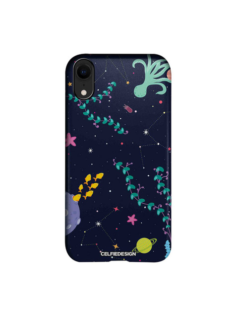 

CelfieDesign Multicolored Space Aquarium Apple iPhone XR Back Cover Space And Nature, Multi