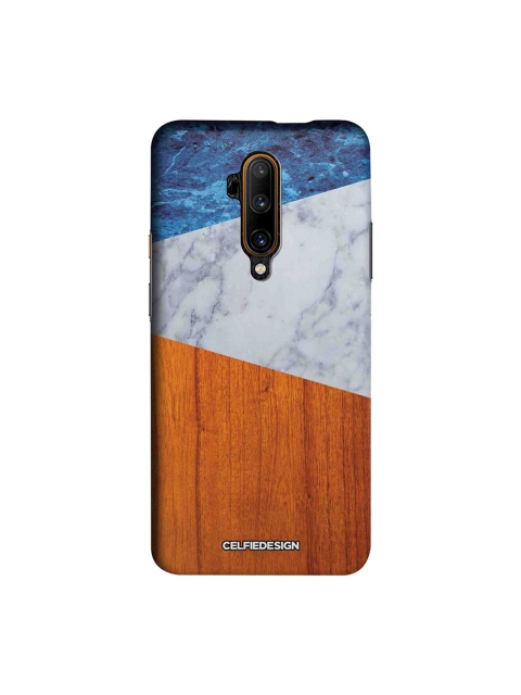 

CelfieDesign Brown & Grey Marble Wood OnePlus 7T Pro Back Case