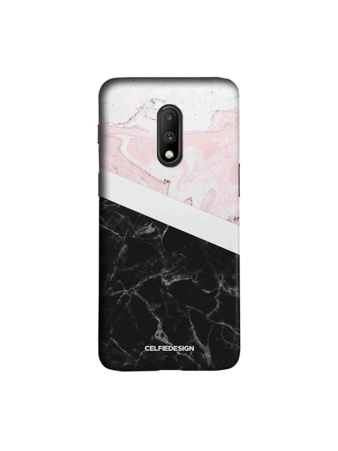 

CelfieDesign Black & Pink Blend Signature OnePlus 7 Back Cover