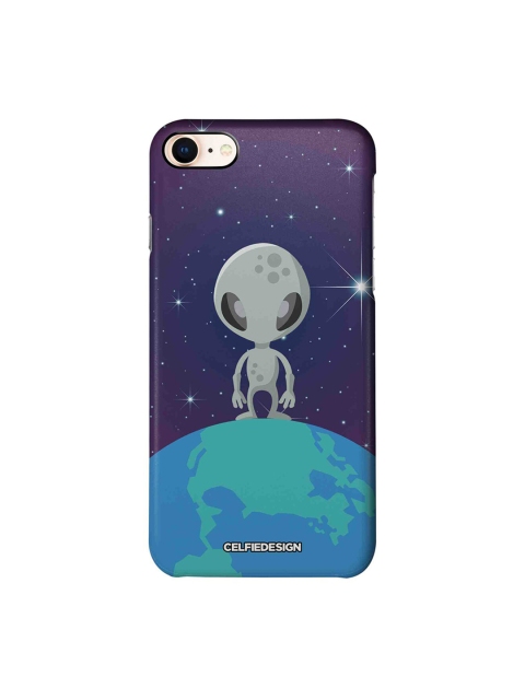 

CelfieDesign Purple & Blue Alien Apple iPhone 8 Sustainable Back Cover