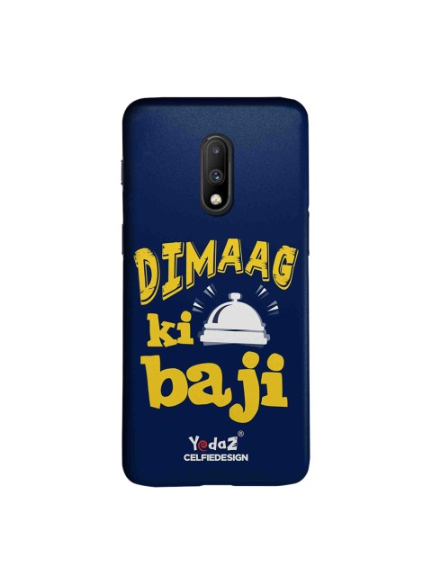 

CelfieDesign Blue & Yellow Printed OnePlus 7 Back Cover