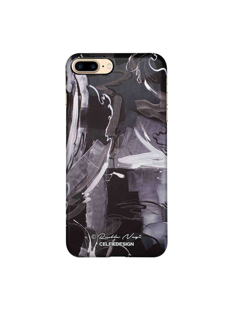 

CelfieDesign Black & Grey Flashback Printed Apple iPhone 8 Plus Back Cover
