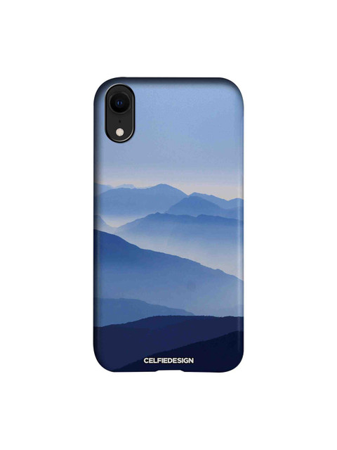 

CelfieDesign Unisex Blue The High Mountains Signature Apple iPhone XR Back Cover