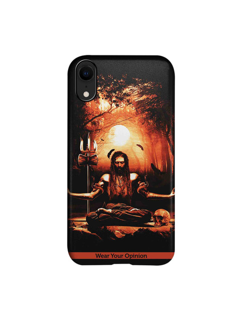 

Meditation Aghori Apple iPhone XR Back Cover Wear Your Opinion, Multi