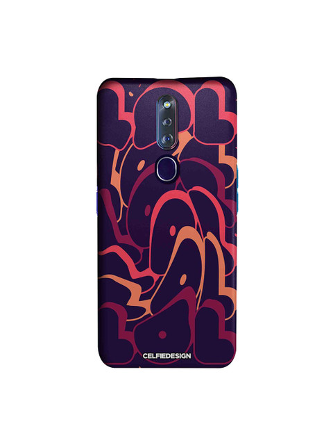 

CelfieDesign Navy Blue & Pink LOL Oppo F11 Pro Back Cover Swagger